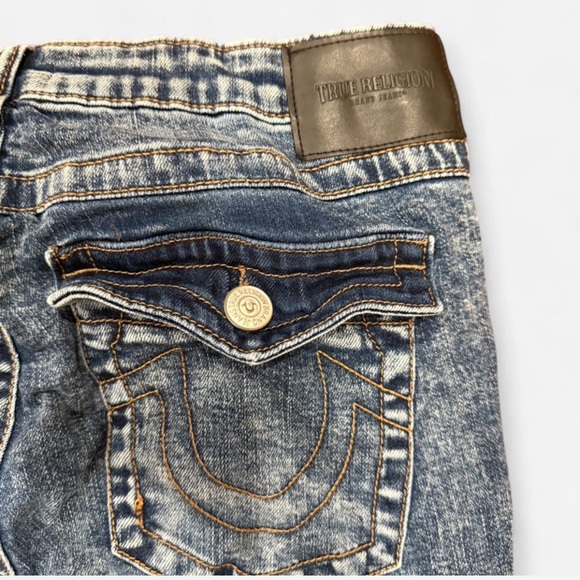 True Religion Women's Acid Wash Super Skinny Jeans - Picture 5 of 5